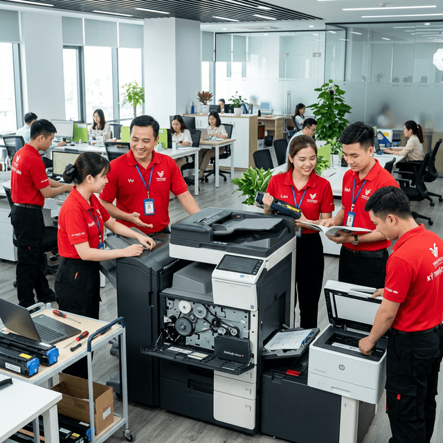 Đội ngũ Mai Hoàng Photocopy